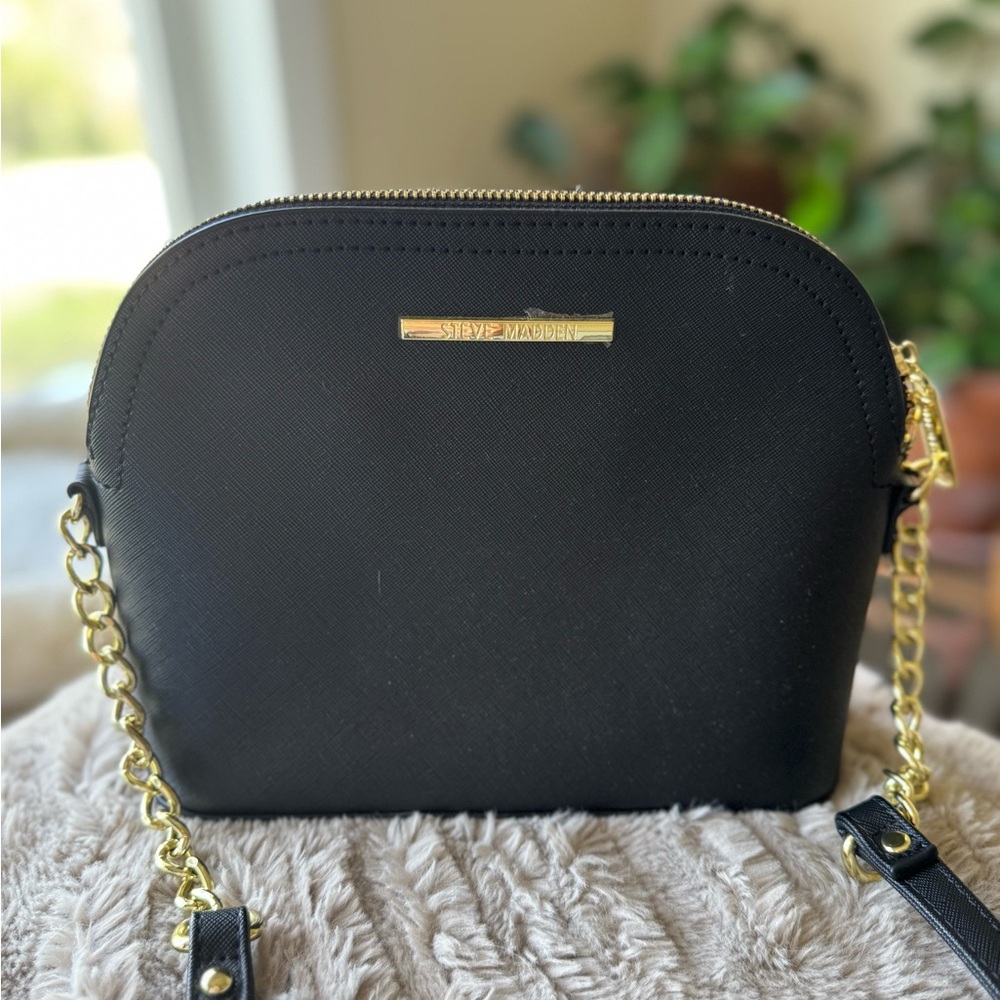 Steve Madden Black Crossbody Bag